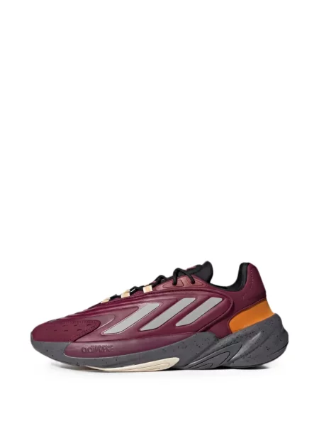 Fotbal sneakerși Adidas Climacool cu autograf cu dungi roșu