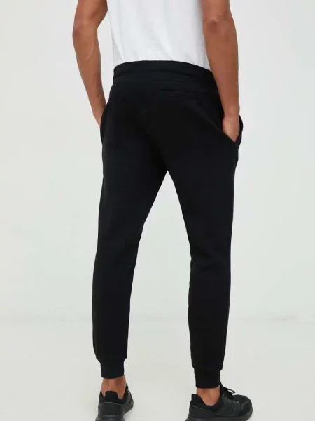 Tepláky Guess melanžové černá