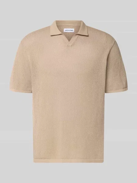 Koszulka z dzianiny z dodatkiem bawełny model JERRY' Jack & Jones