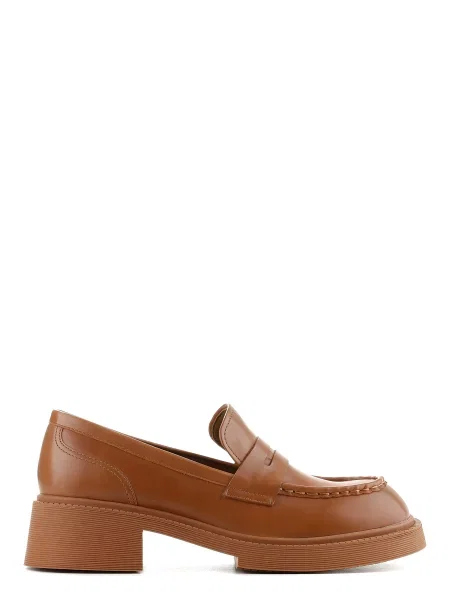 Шкіряні Лофери LeBERDES коричневий