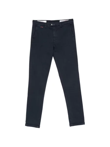 Pantaloni Sartoria Tramarossa cu autograf albastru