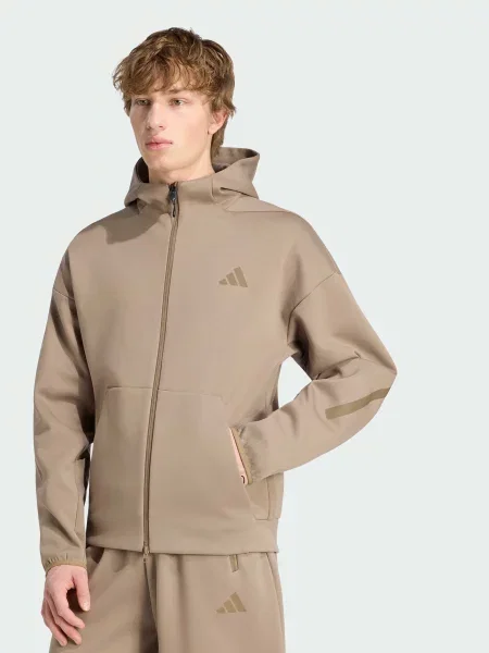 Кофта adidas ZNE комбінований верх бежевий