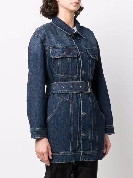 Džínová bunda Diesel modrá