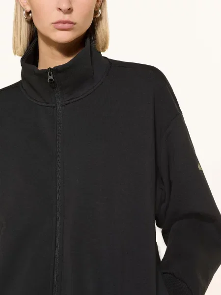 Adidas Mikinová Bunda Soft Lux černá