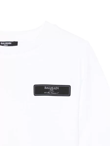 Bluza dziecięca Balmain biała