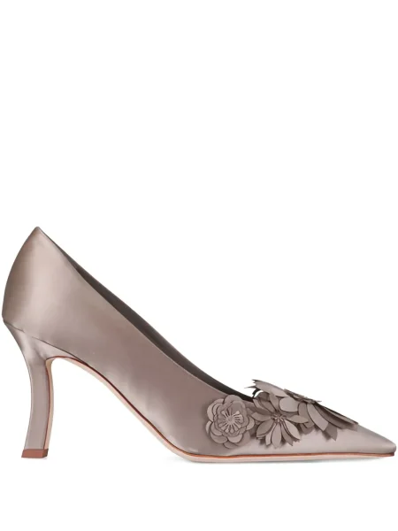 Botine Manolo Blahnik din piele maro