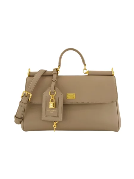 Torebka Dolce And Gabbana beżowa