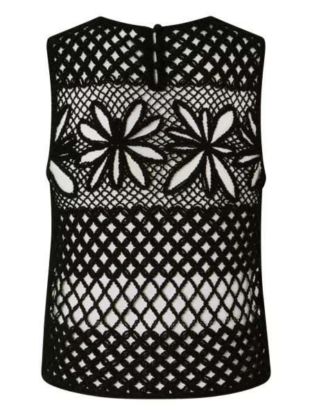 Top Pinko tricotate negru