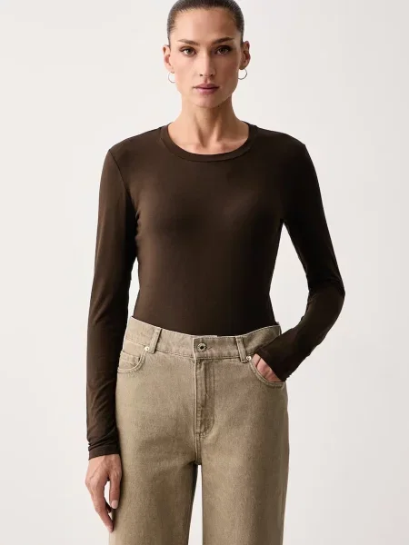 Weekend MaxMara Bluză Wkdmultie maro
