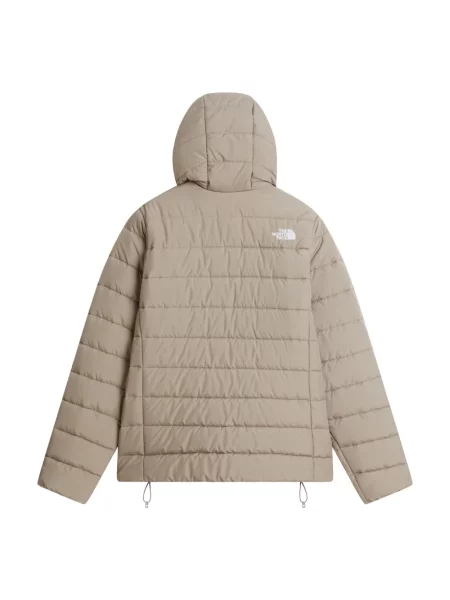Kurtka The North Face z kapturem beżowa