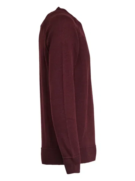 Hanorac crewneck Filippo De Laurentiis cu decolteu rotund roșu