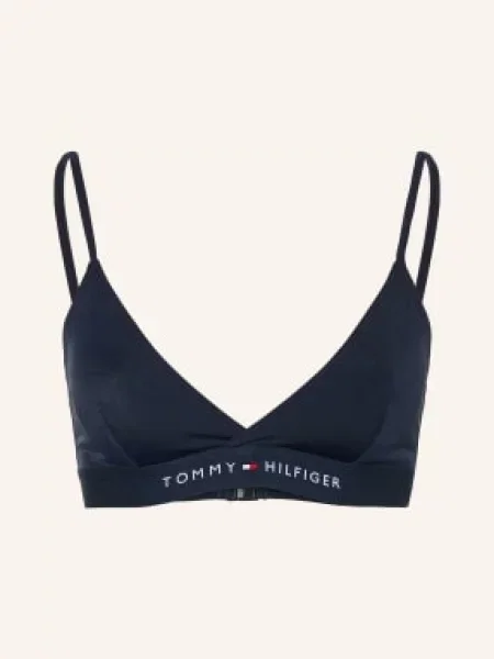 Tommy Hilfiger Bralette Bikini Top blau granatowy