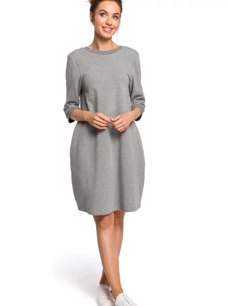 Sukienka Made Of Emotion szara