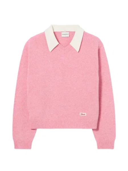 Gulerat pulover Claudie Pierlot roz