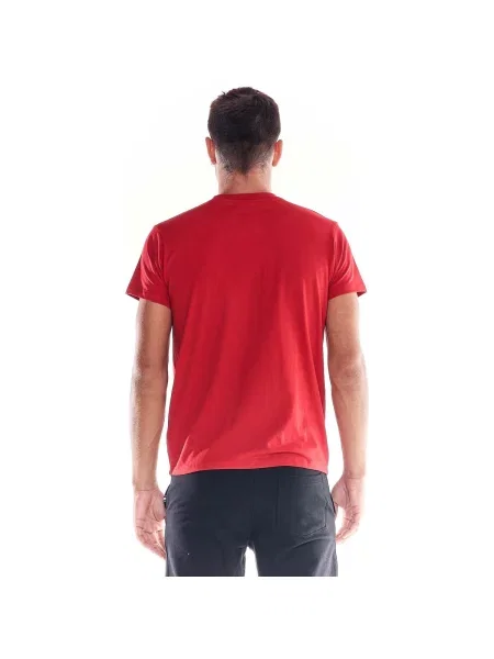 Scurt tricou Leone 1947 cu mâneci scurte roșu