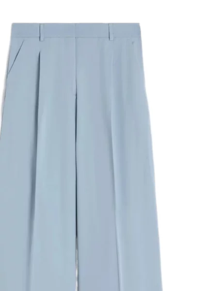 Pantaloni Weekend Max Mara albastru