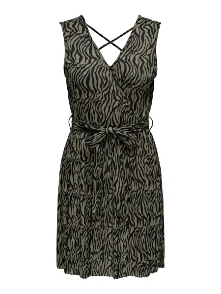 ONLY Rochie SAFARI oliv negru
