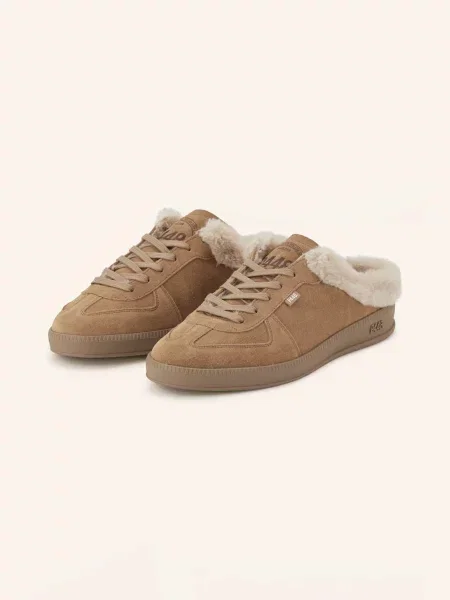 Slip-On Sneakersy Monaco hnědá