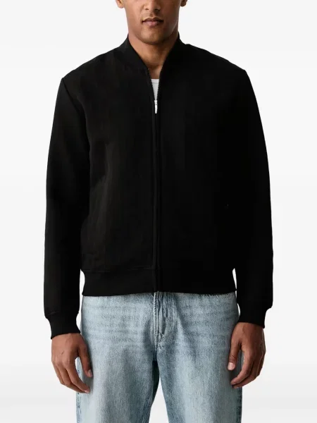 Pulover Karl Lagerfeld din jacard negru