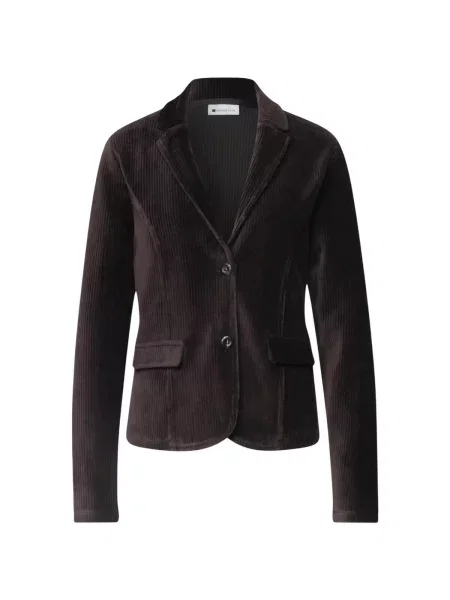Scurt sacou Street One de catifea cord streetstyle maro
