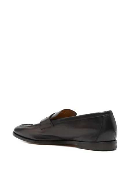 Pantofi loafer Doucal's din piele maro