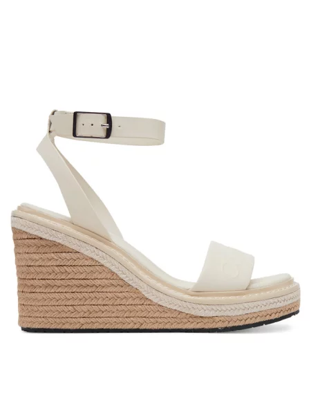 Espadryle Calvin Klein białe