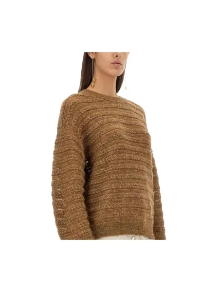 Sweter Marant Etoile wełniany beżowy