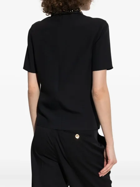 Bluză Versace scurtă negru