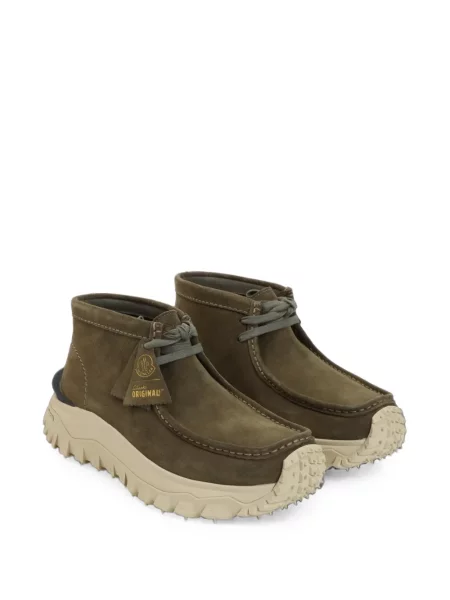 Ghete desert Moncler verde