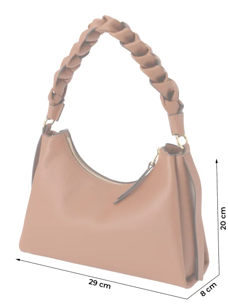 Coccinelle Torba za čez ramo BOHEME GRANA konjak rjava
