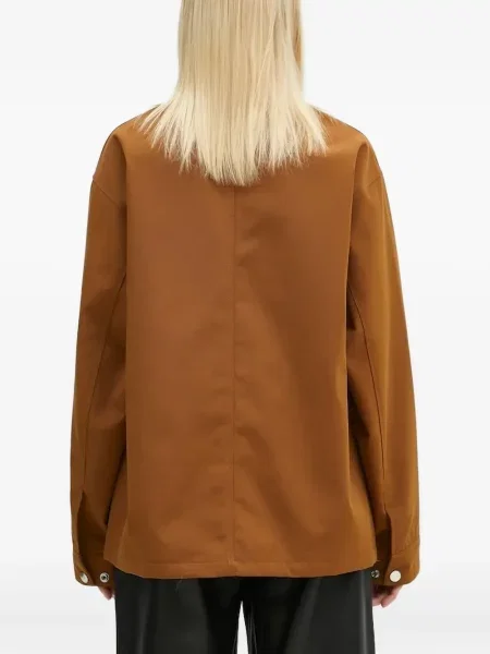 Geacă Carhartt Wip de catifea cord maro