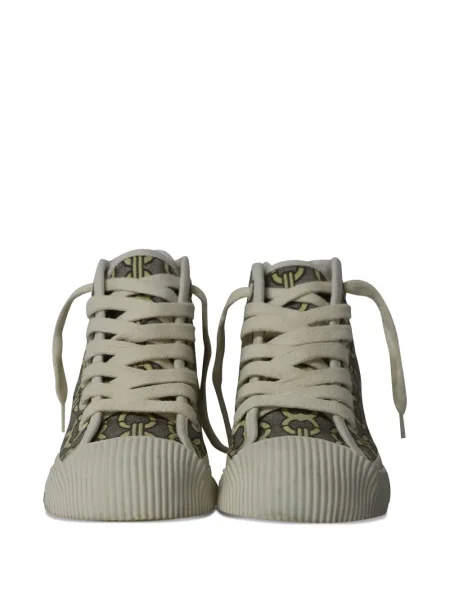 Sneakerși Tory Burch cu imagine gri