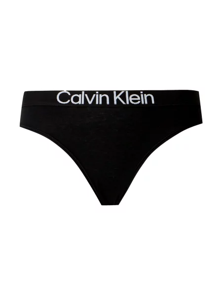 Calvin Klein Slip Maximum Cotton negru alb