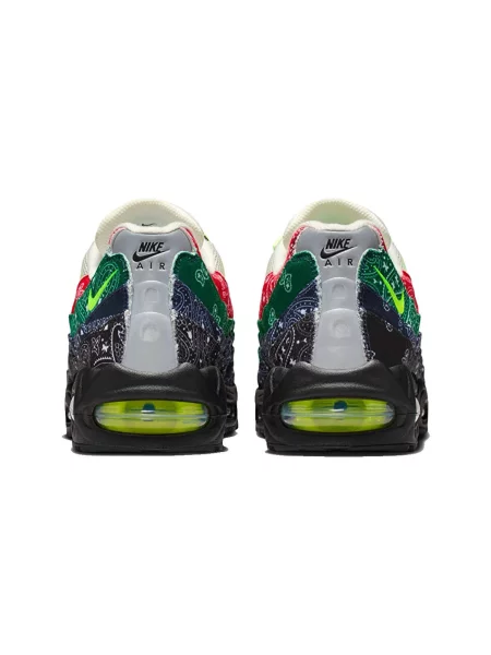 Pantofi Nike cu model paisley negru