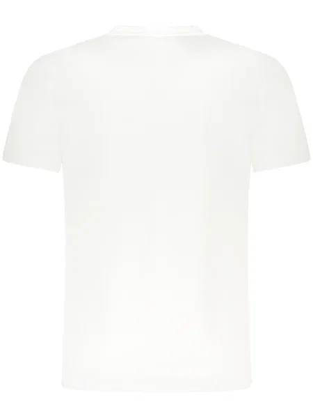 Tricou Cavalli Class scurt alb