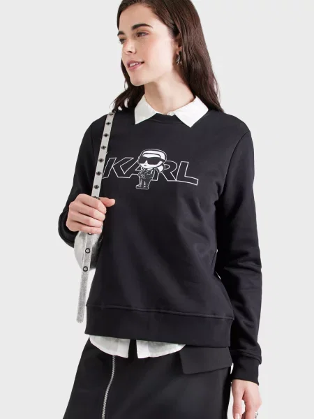 Світшот Karl Lagerfeld чорний