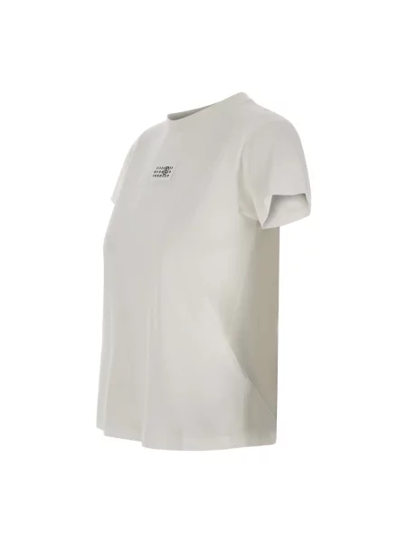 Koszulka Mm6 Maison Margiela z logo biała