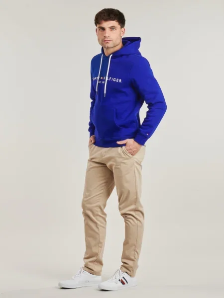Geacă Tommy Hilfiger albastru