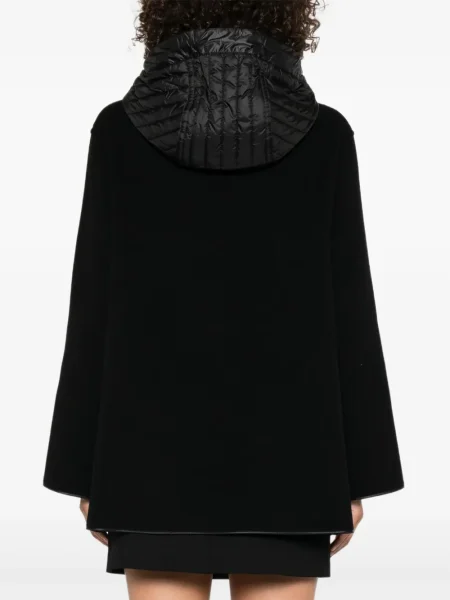 Palton Fay cu glugă negru