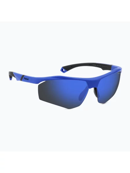 Stylowe okulary przeciwsłoneczne w kolorze Fll/Qg Polaroid niebieski