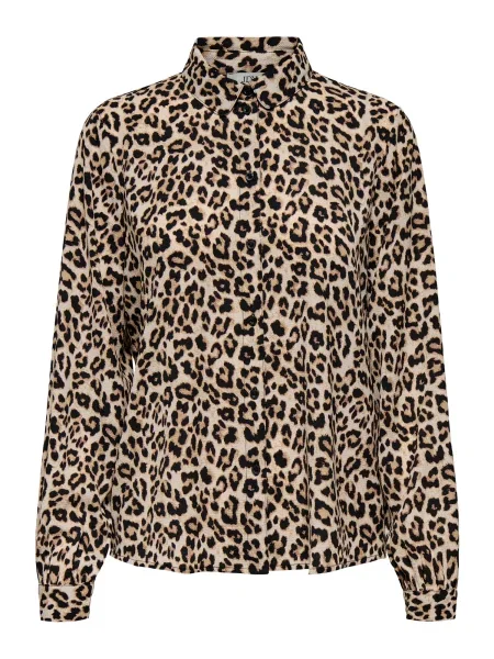 JDY Bluza JDYBROOKE greige / kamen črna