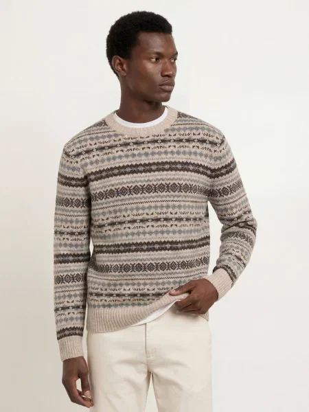 Gant Sweter beige beżowy