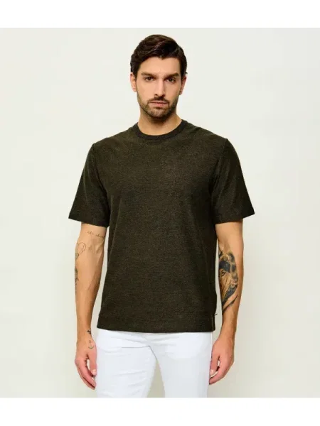 Bogner Tricou HORTON | cu adaos de mătase și cașmir verde