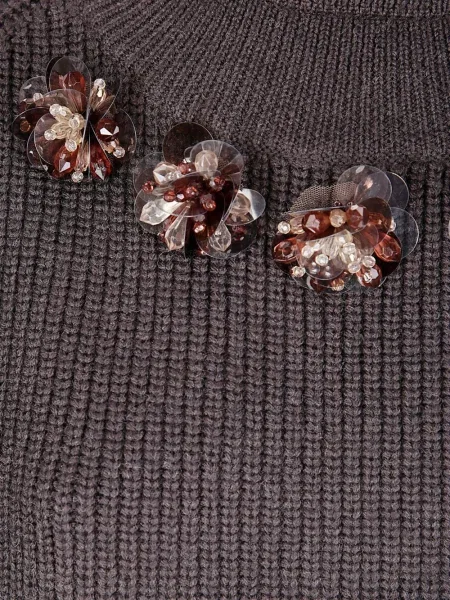 Pulover P.a.r.o.s.h. de lână maro