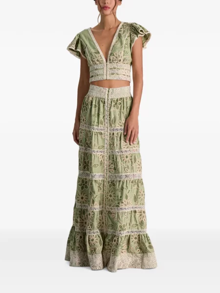 Bluză Alice + Olivia verde