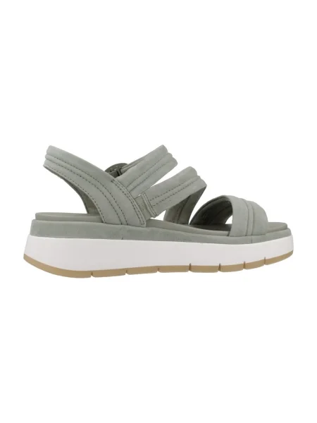 Pantofi Clarks cu bretele verde