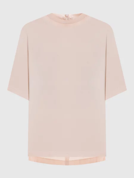 Топ із шовком Lisa Yang рожевий