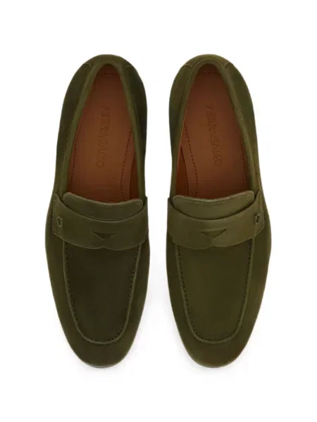 Pantofi loafer Ferragamo verde