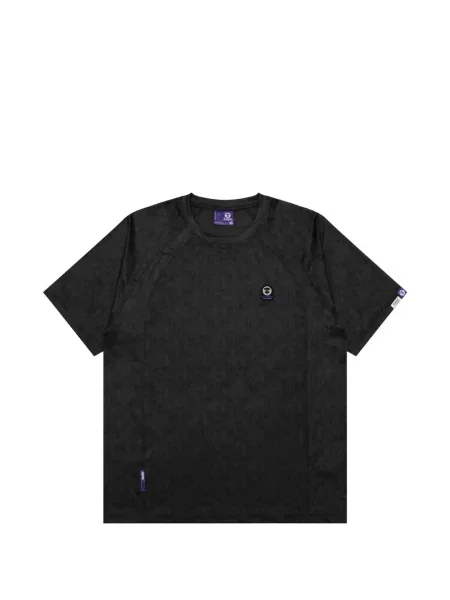 Tricou Aape By A Bathing Ape cu aplicații negru