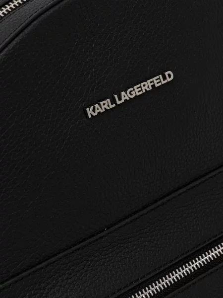 Рюкзак Karl Lagerfeld великий однотонний чорний